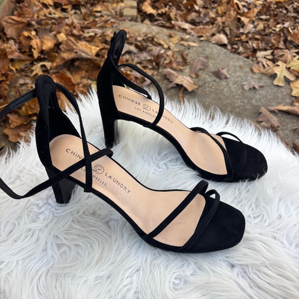 Chinese Laundry Black Women's Heels Size 7.5